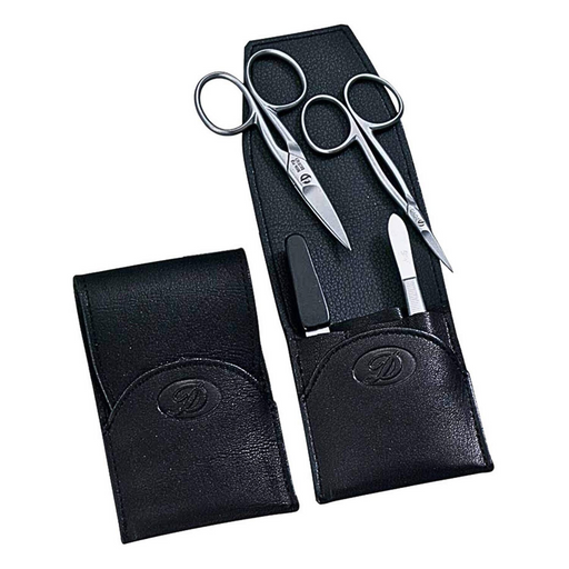 DV-344016, DOVO MANICURE SET R SAT, BLACK