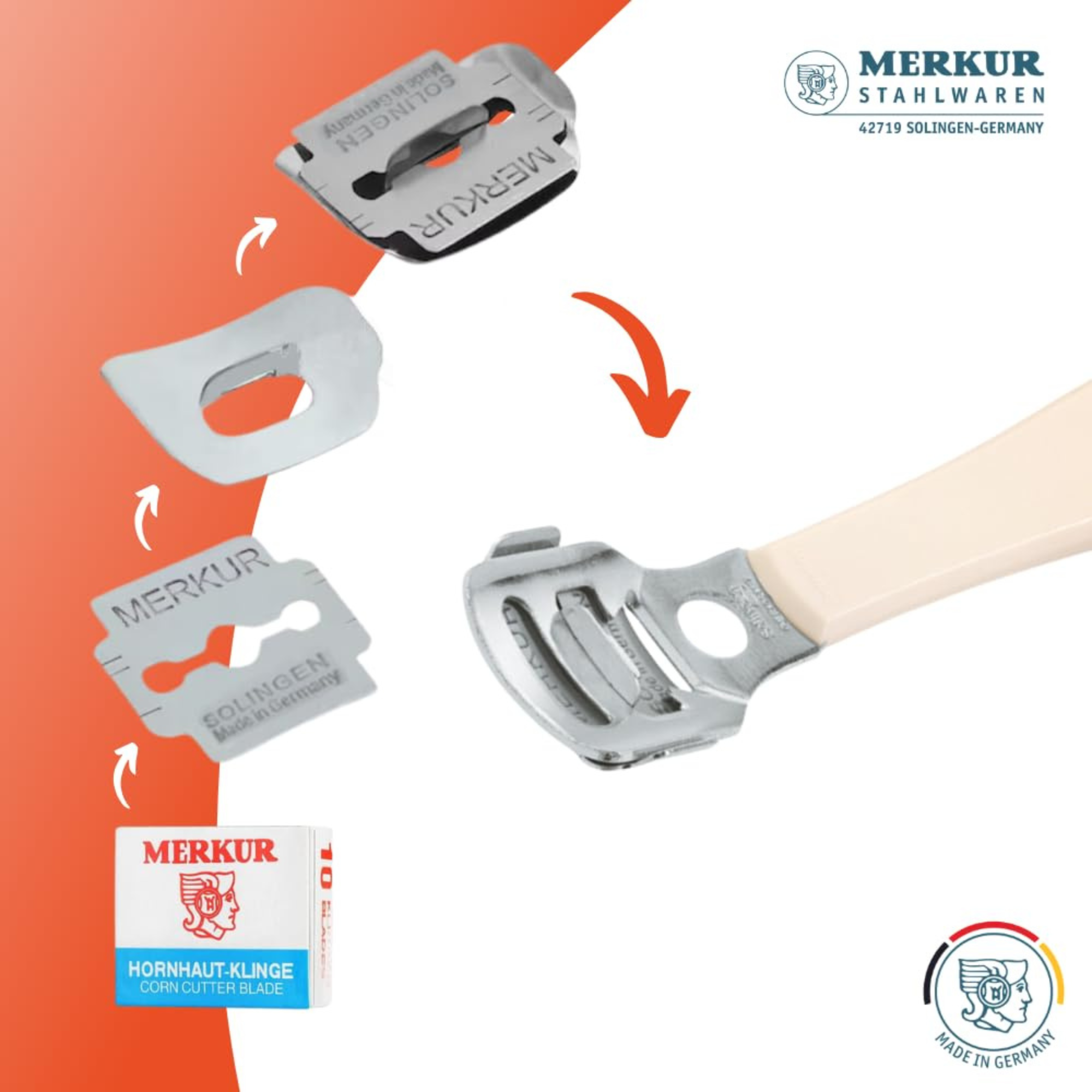 Merkur Corn and Callus Razor 5