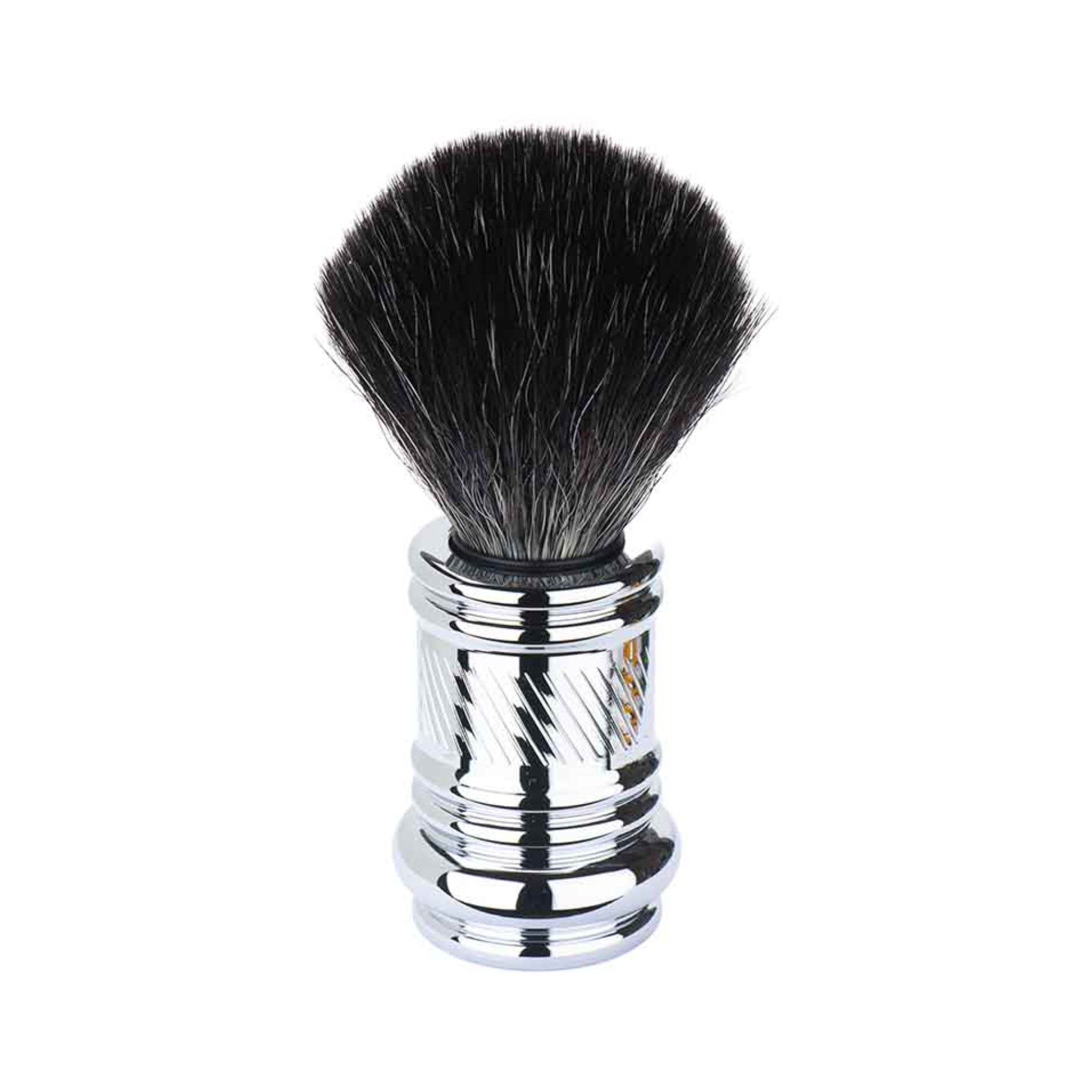 merkur bright chrome shaving brush 2