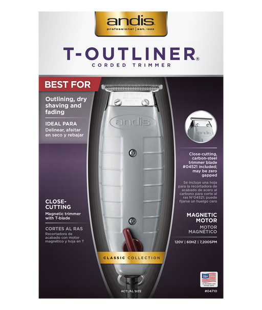 ANDIS T-Outliner Trimmer CORDED TRIMMER