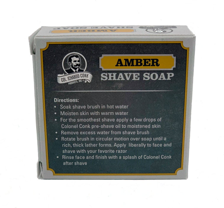 Colonel Conk Amber Shave Soap (2oz)