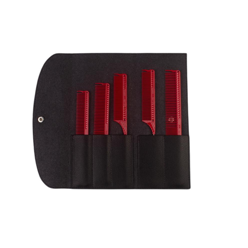 JRL Stylist Comb Set (Red)