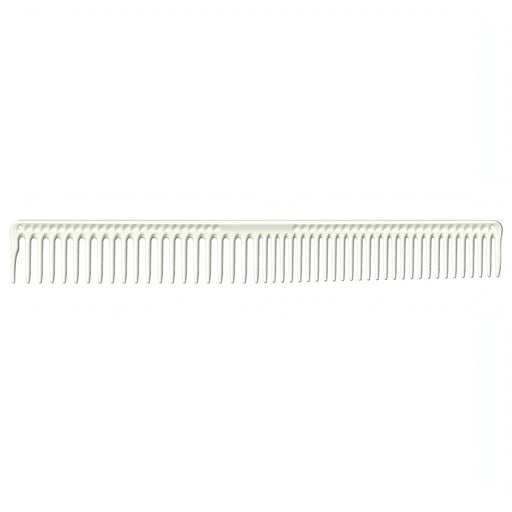 JRL Long Round Tooth Cutting Comb 9" (White)