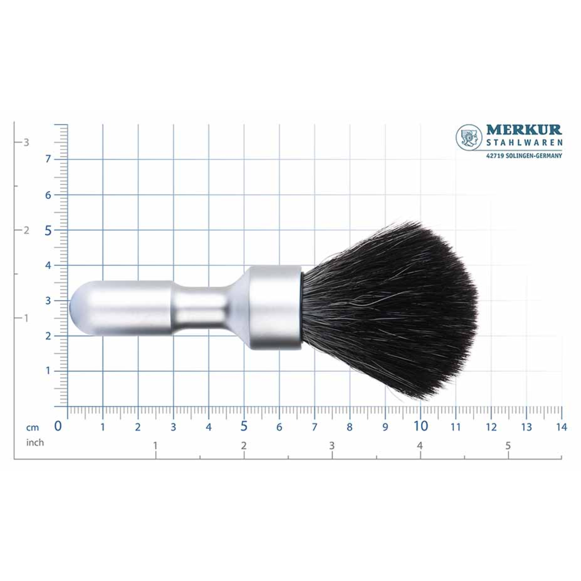 merkur shaving brush synthetic hair 
