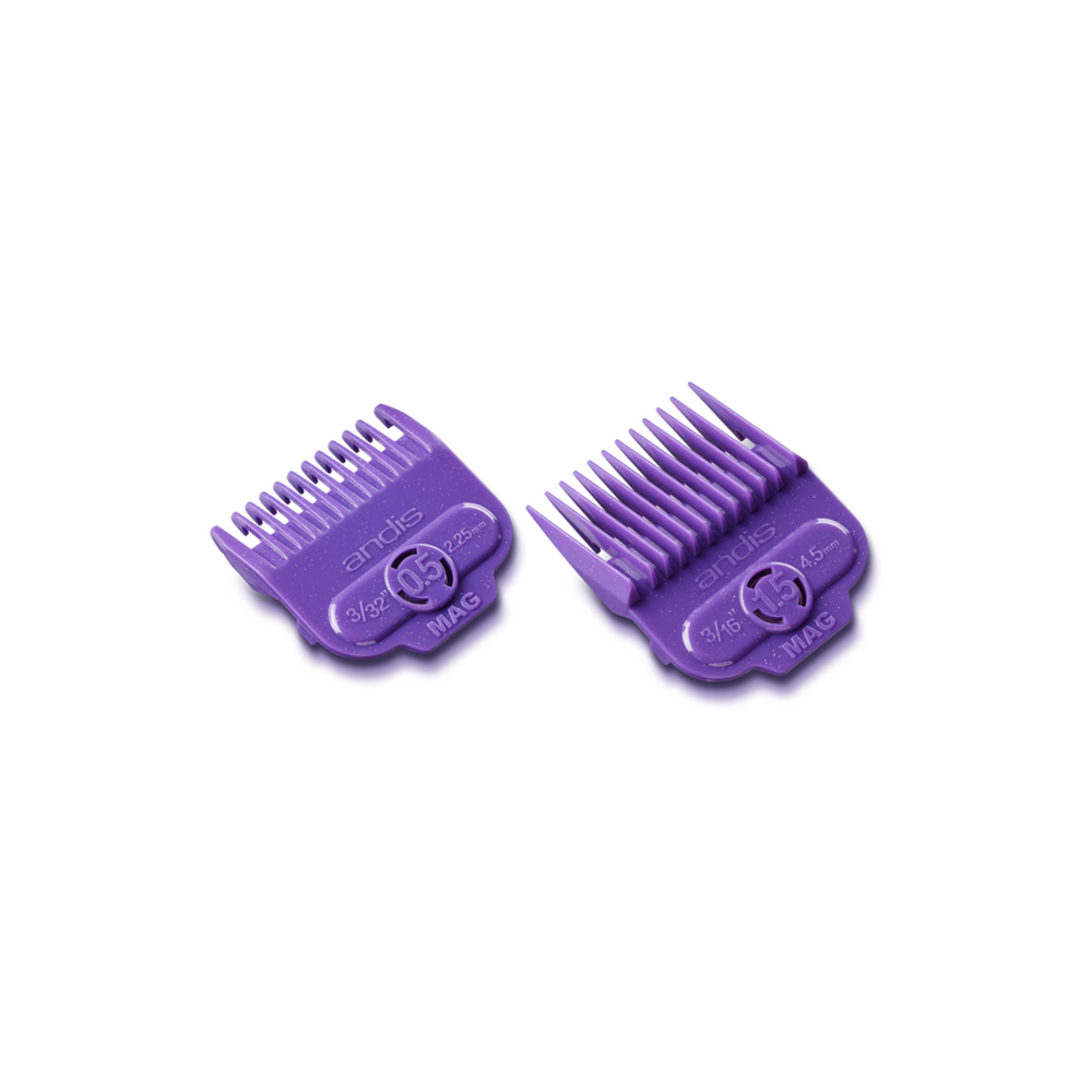 ANDIS Single Magnetic Dual Pack; Size 0.5 & 1.5