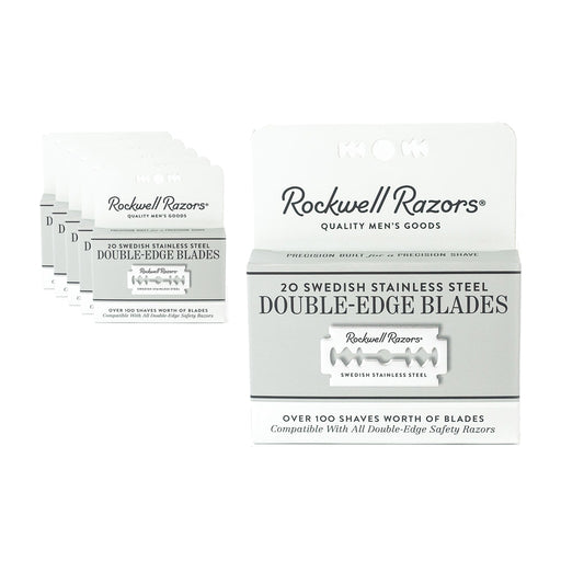 Rockwell Razor Blades - Package Of 20 Blades (Case pack of 6)