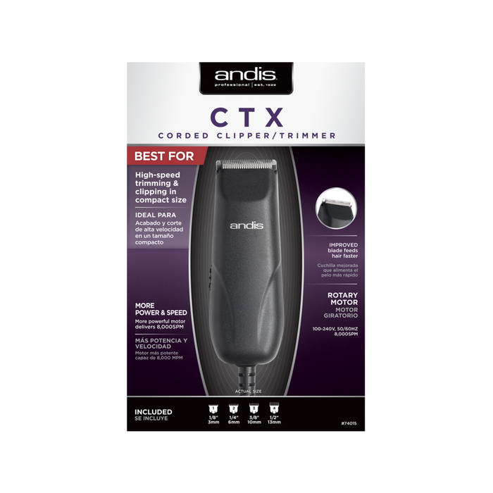 ANDIS CTX Corded Clipper / Trimmer