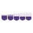 ANDIS Nano-Silver 1-Magnet Attachment 5-Combs, Small; Sizes 1/16", 1/8", 1/4", 3/8", 1/2"