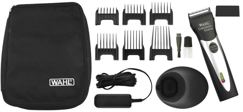 Wahl Lithium Chromado Professional Clipper in Black