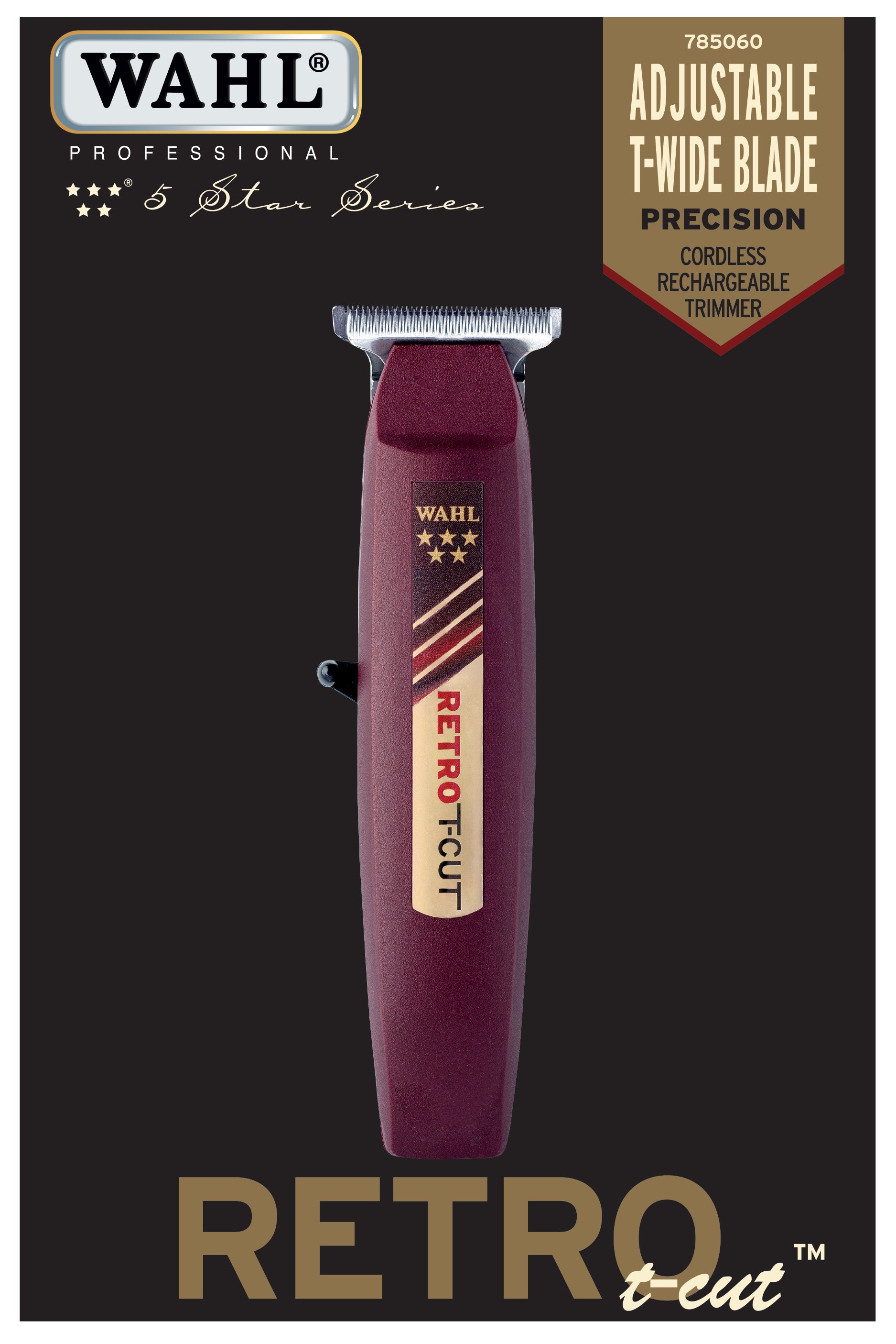 WAHL RETRO cut バリカン 5 Star Series Amazon.com: Wahl Professional 5 Star Retro T-Cut Cordless