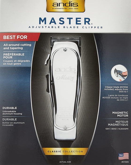 ANDIS Master Clipper (Metal Finish)