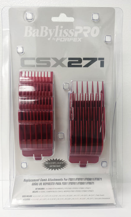 Babyliss PC comb set (guides)
 BAB811C, FX811C, FXFB811C