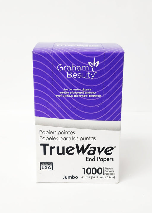 Graham Beauty Tru Wave End Papers 1000pc(4"*2.5")