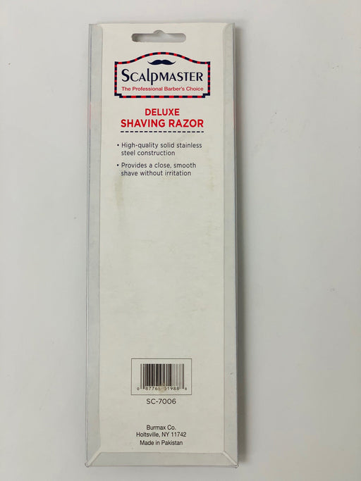 Scalpmaster Deluxe Shaving  Razor