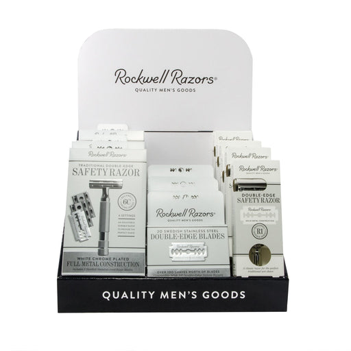 Rockwell Razors Shave Hardware Display Bundle
