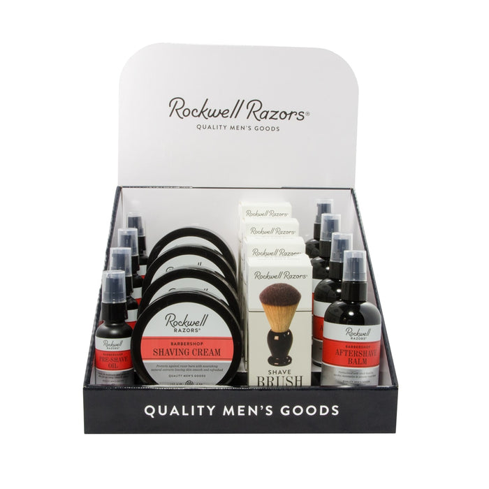 Rockwell Razors Shave Consumables Display Bundle