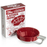 Fine Accoutrements Lather Bowl - Red/White