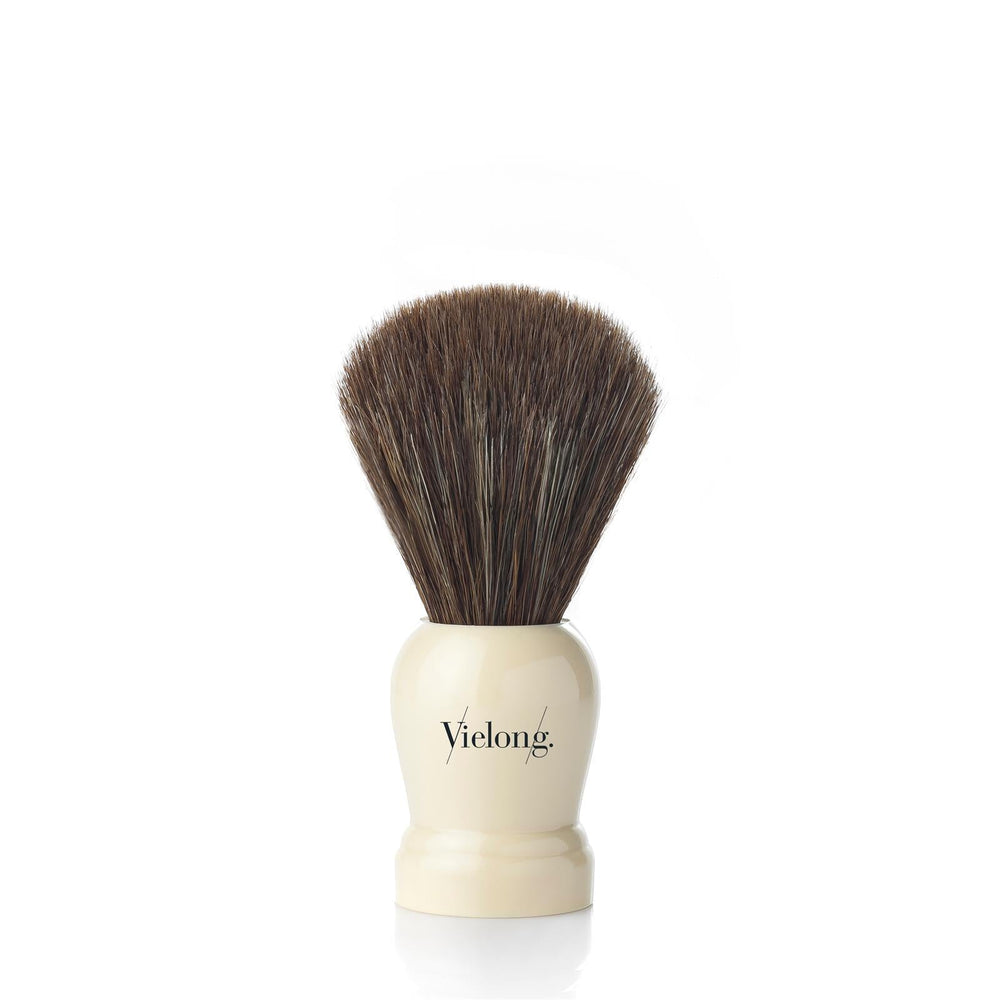 Vie-Long Horse Hair Shaving Brush, Cream Handle