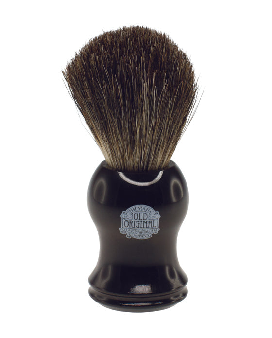 Progress Vulfix Pure Badger Shaving Brush, Black Handle