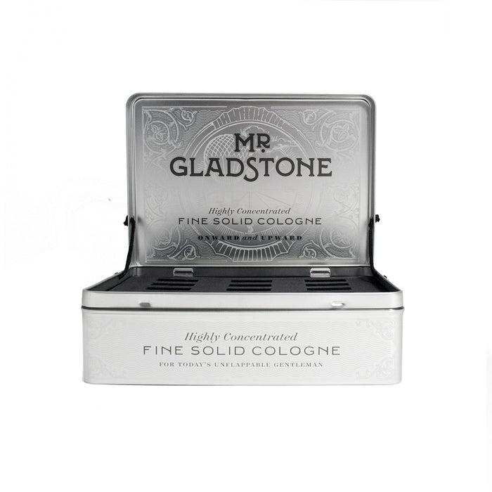 Mr. Gladstone Solid Cologne Empty Display