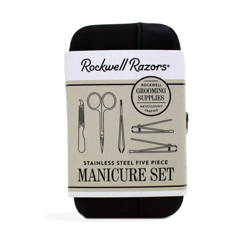Rockwell Razors Stainless Steel 5pc Manicure Set (Case pack of 6)